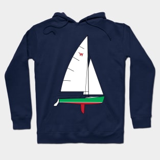 Wayfarer Dinghy Sailboat Hoodie